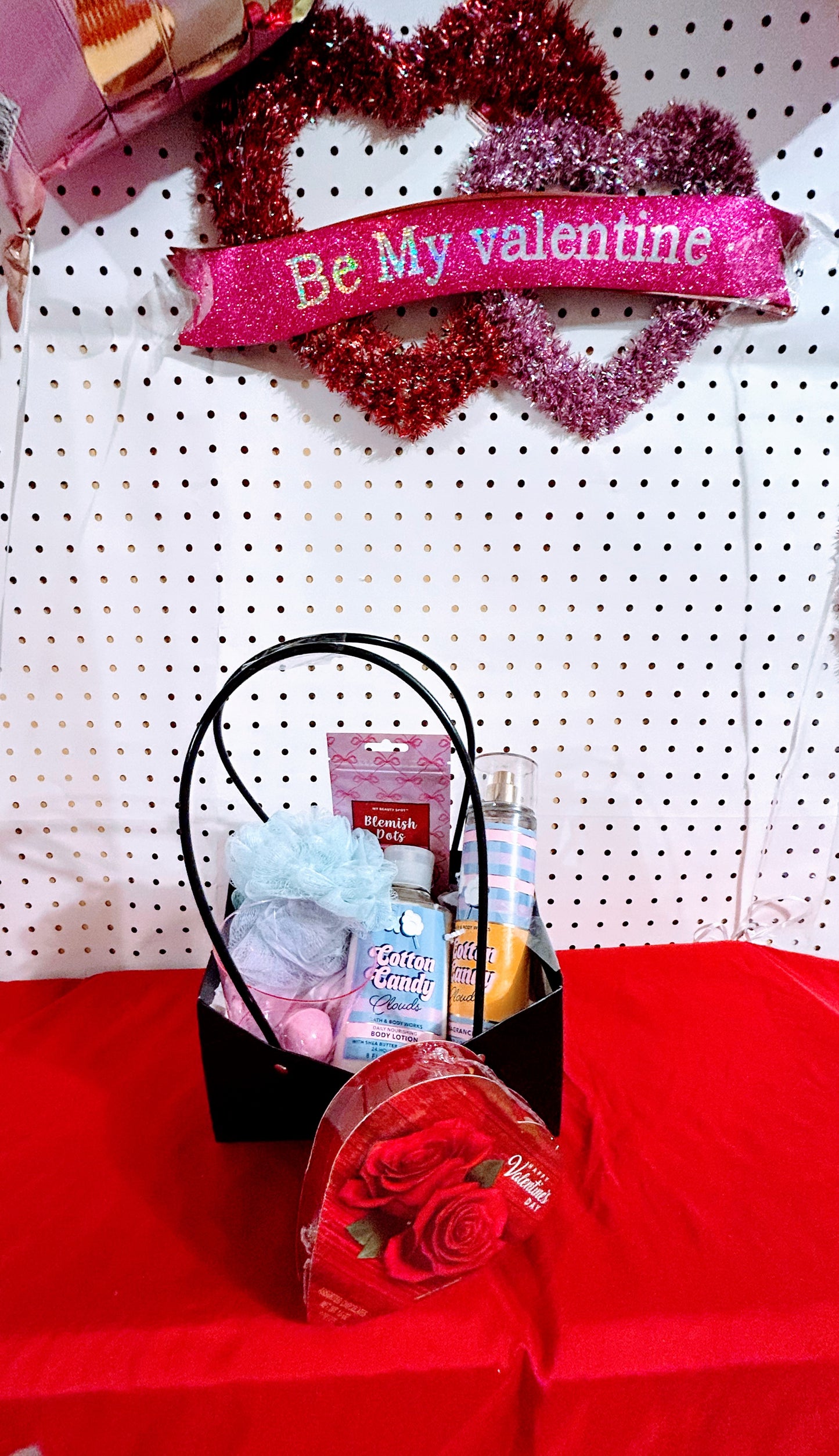 Teen Bath& Body Works Valentine Baskets