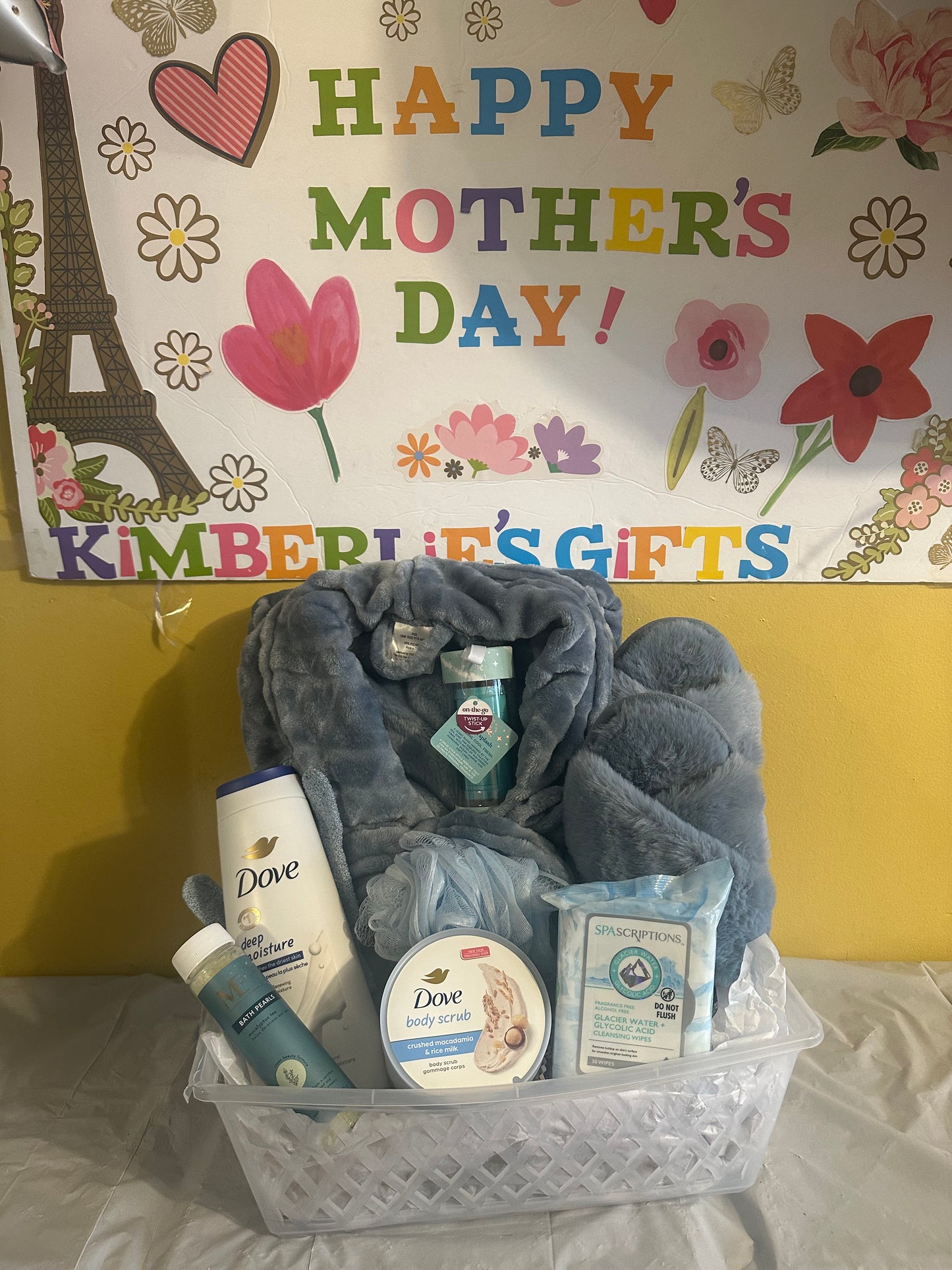 Bath Robe & Slipper Set