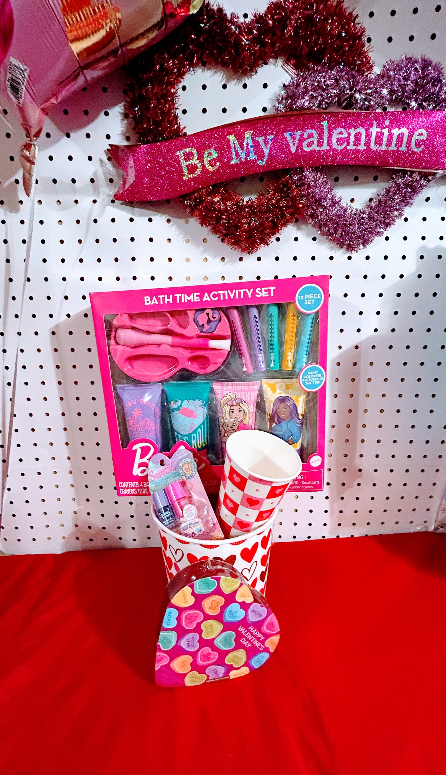 Kids Valentine Day Basket