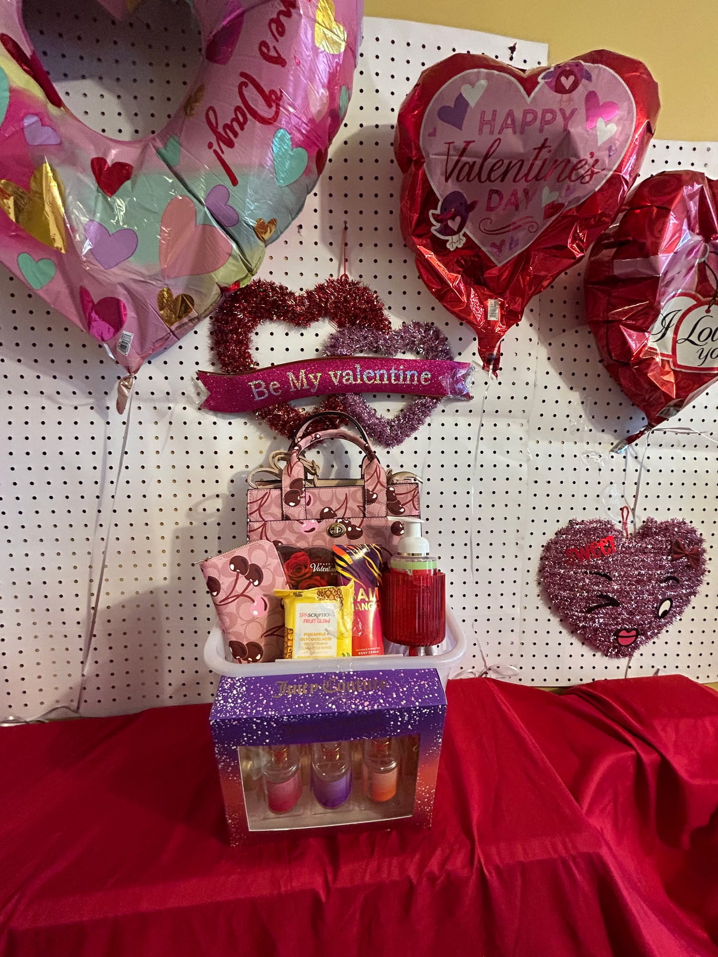 Valentine Day Purse Baskets