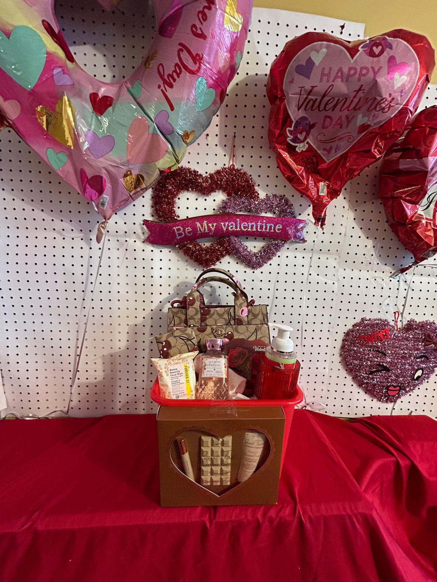 Valentine Day Purse Baskets