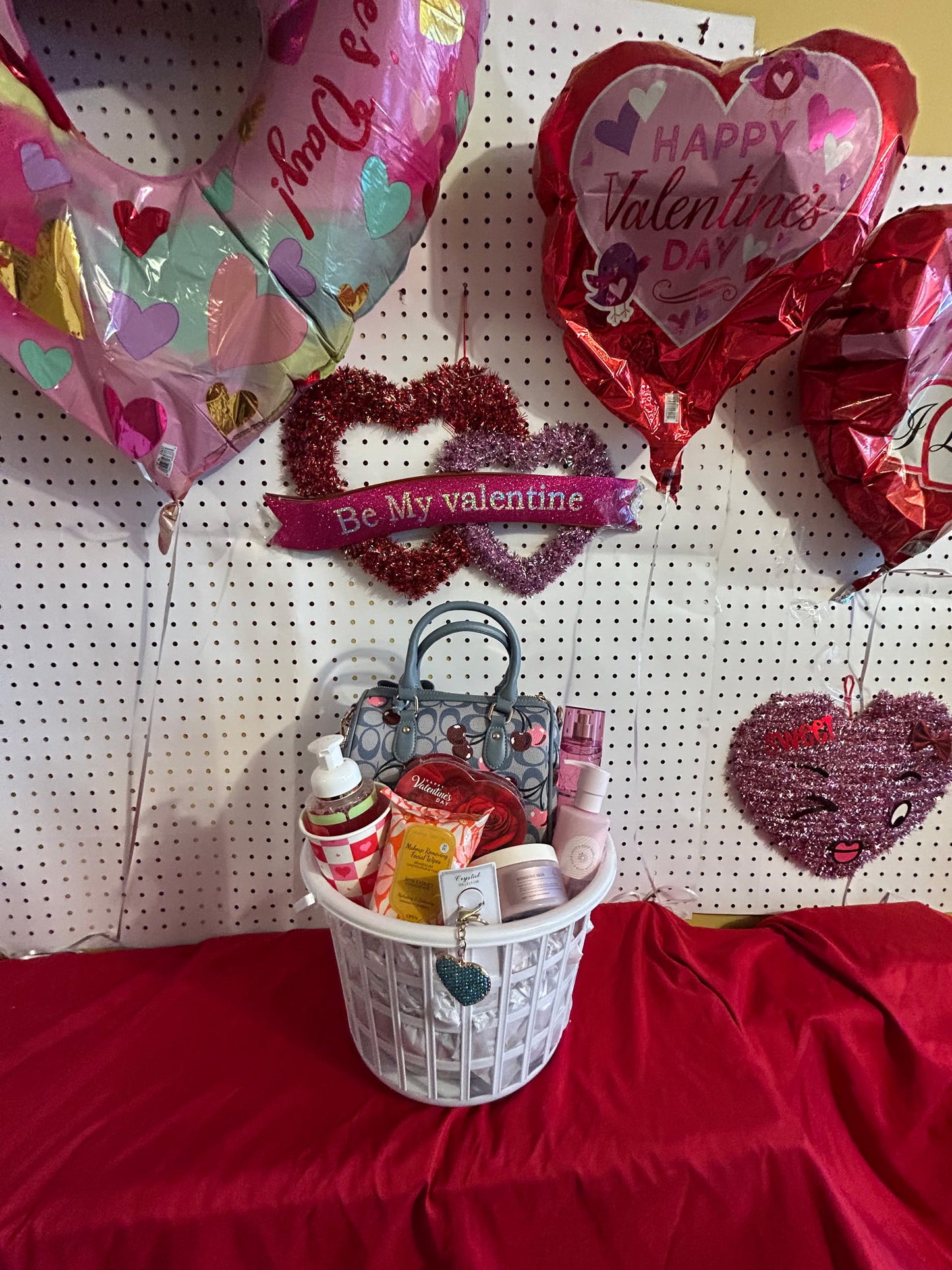 Valentine Day Purse Baskets