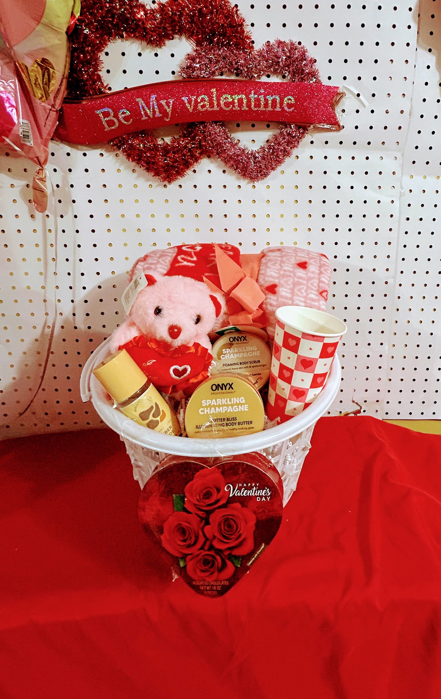 Valentine’s Day Throw Basket
